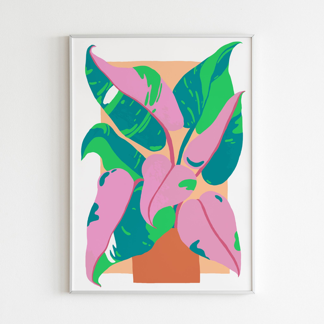 Print &quot;Philodendron rose&quot;