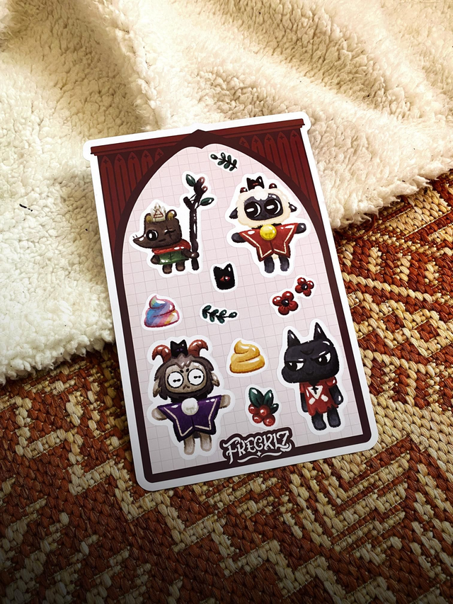 Cultists Sticker Sheet