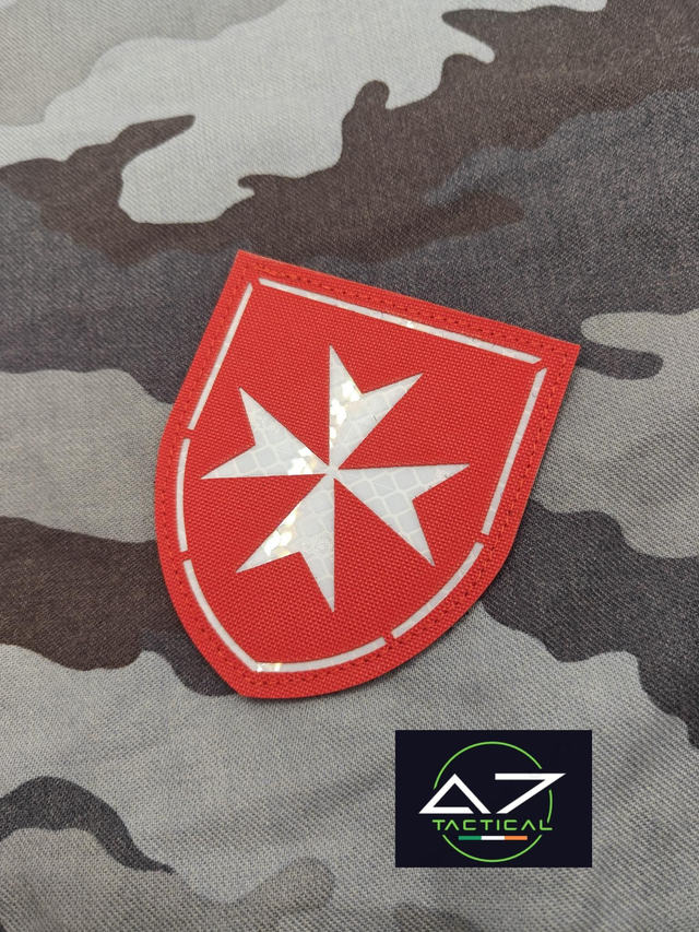 Order of malta laser cut reflective patch 
