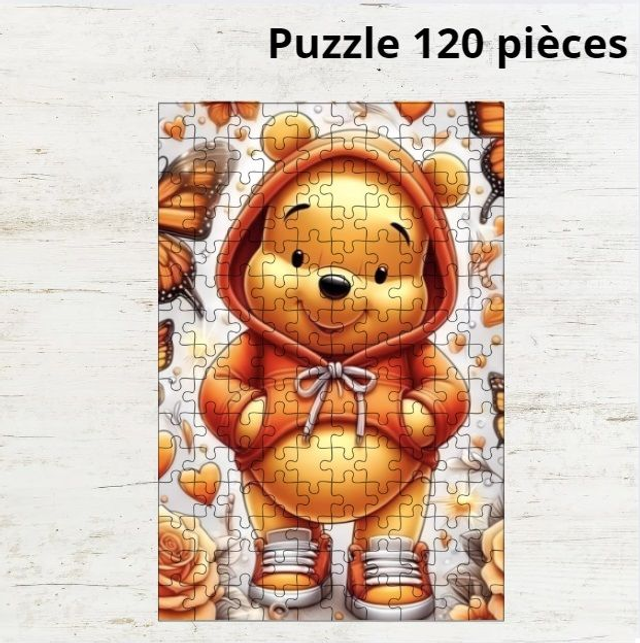 puzzles Winnie l&#039;ourson