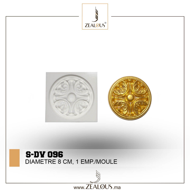 S-DV096 Cake Chocolate and Fondant Silicon Moulds