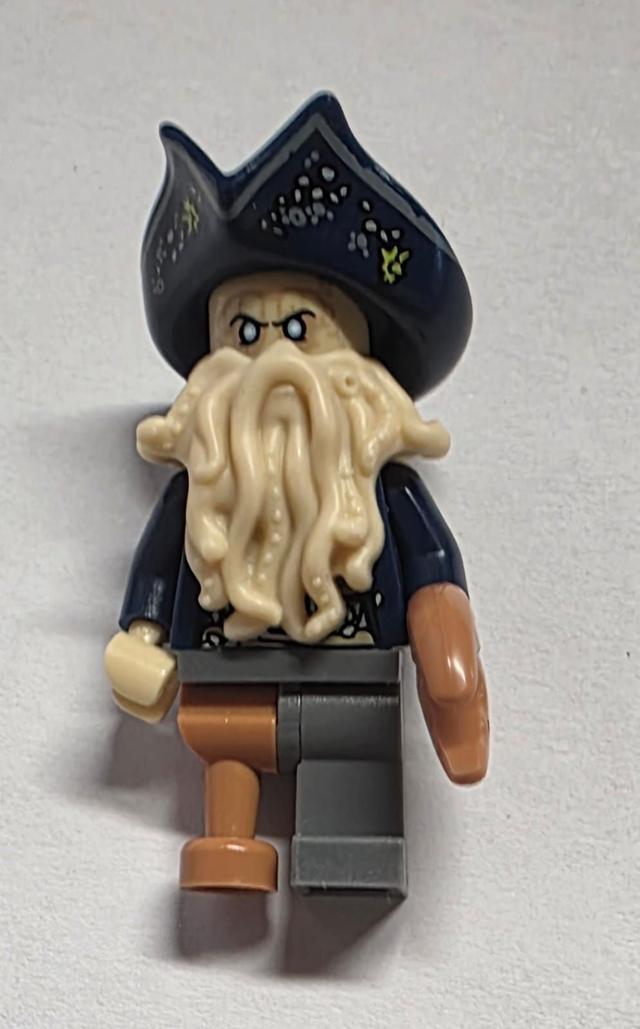 LEGO poc031 Davy Jones Minifigur