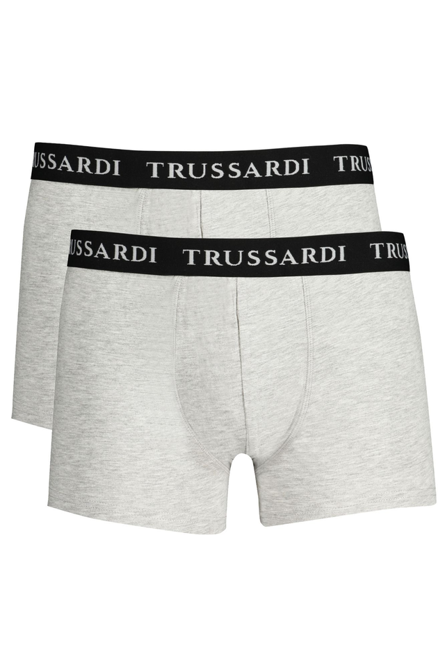 TRUSSARDI BOXER UOMO GRIGIO