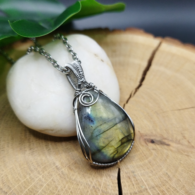 Pendentif Labradorite
