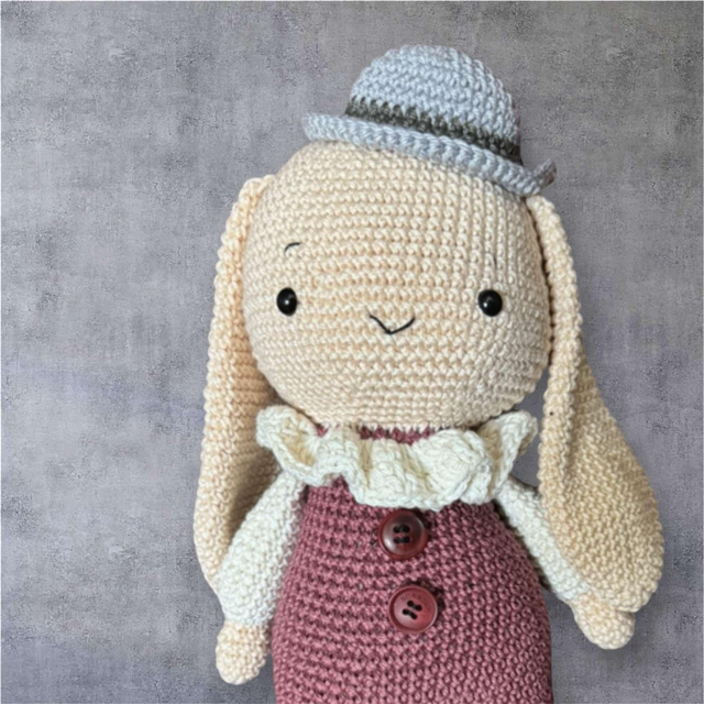 Mr lapin amigurumi de 30cm