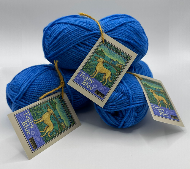 Tenby Blue, 50g, DK