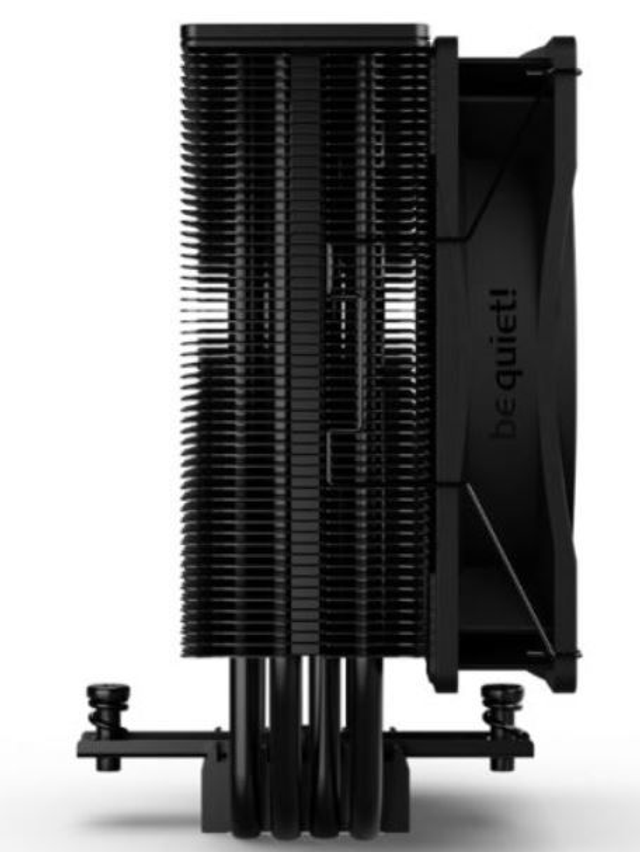 Be Quiet! BK039 Pure Rock 3 Heatsink & Fan, Intel & AMD Sockets, Pure Wings 3 Fan, 4 High-Performance Heatpipes, 190W TDP