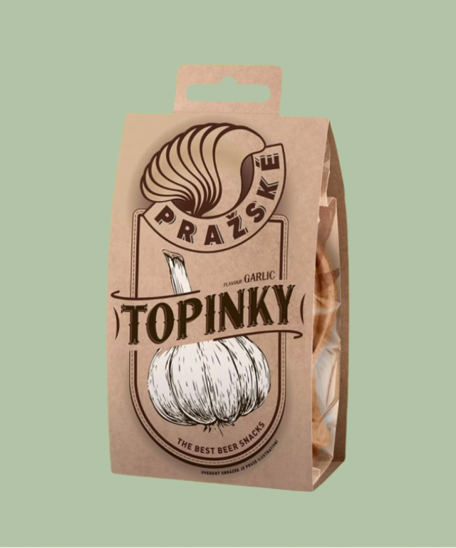 #200 Topinky Garlic Flavour 75g