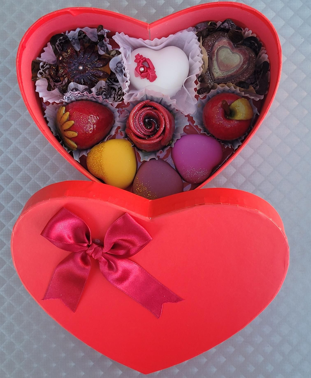 Coffret cadeau coeur de 9 pièces 