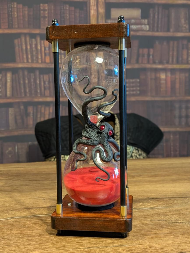 Sablier rouge 30 min 25x 9.5 cm