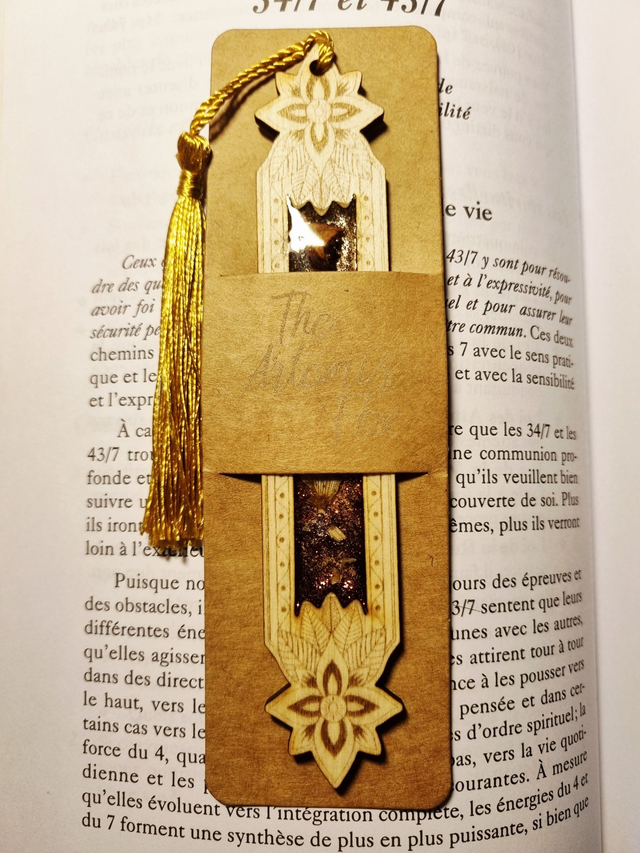 Marque-Grimoire #16 Tournesol, marjolaine et badiane