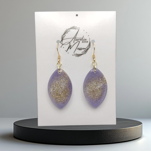 Boucles d'oreilles "Salvia"