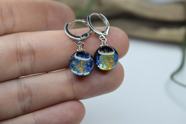 CRÉOLES VOIE LACTÉE MONTURE ARGENT (CPA5)