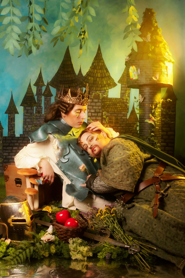 Tirage photo "Le Prince et le Chevalier"