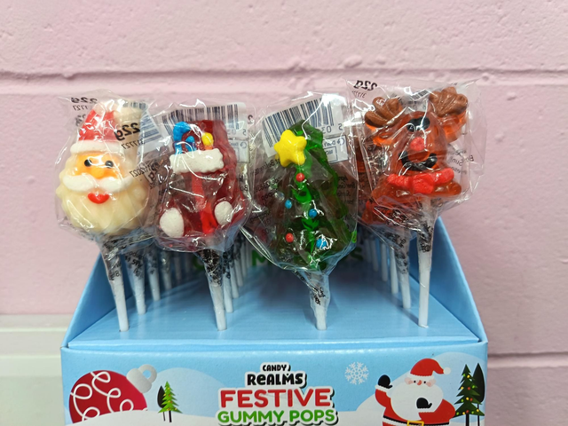 Festive Gummy Pops