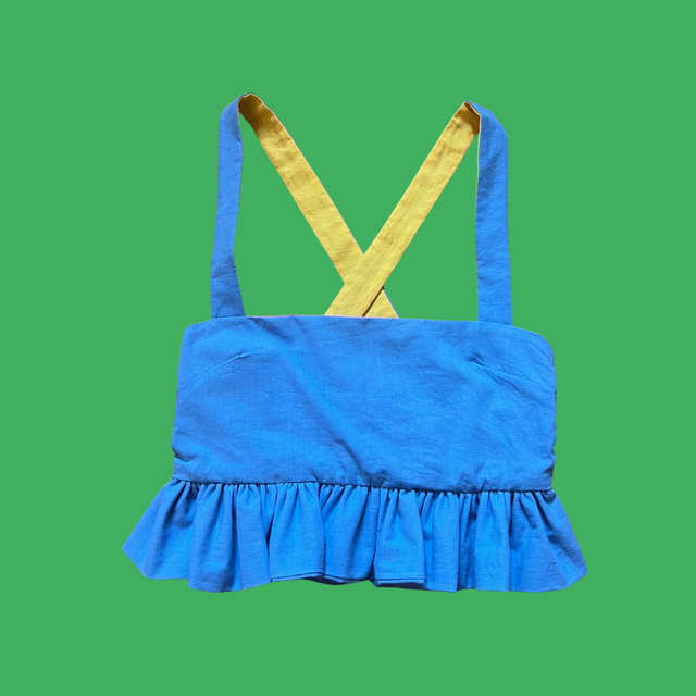 Crop top froufrou - taille 1