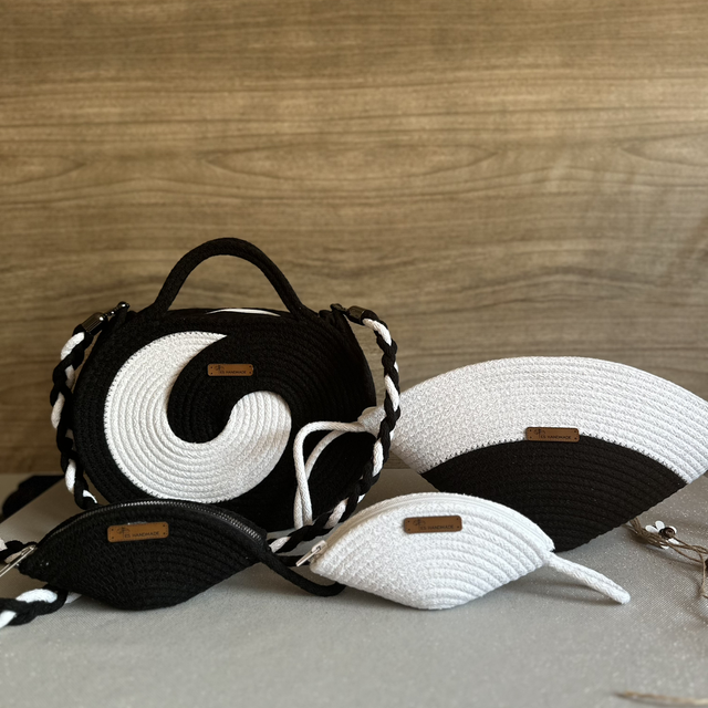 Sac Infini Signature noir&blanc
