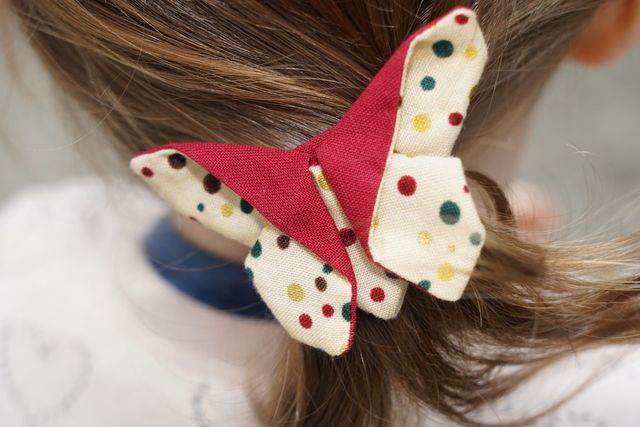 Barrette papillon