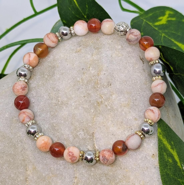 Bracelet "Douceur de l'âme" 6mm BR-055