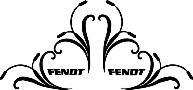 Fendt corner swirls - PAIR 