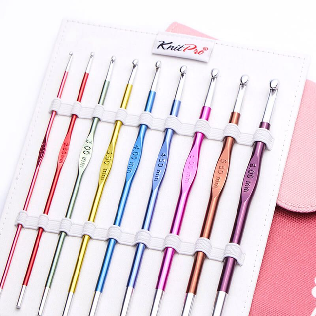 Knitpro Zing Crochet Hook Set of 9 (2.0-6.0)