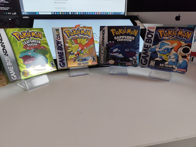 Support transparent pour boite &amp; cartouche (lot de 4) Junk ♻️