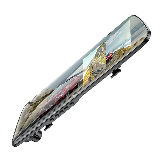 HOCO Spiegel Dash CAM LCD 4,5-Zoll-Doppelkanal (vorne und hinten) DV4