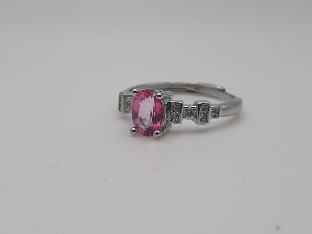 Bague Topaze Rose 