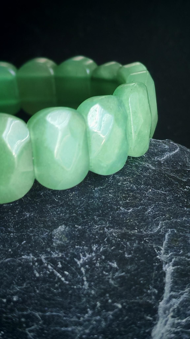 Bracelet petite plaquette aventurine
