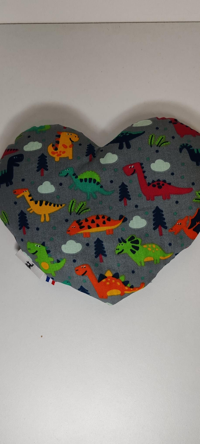 Bouillotte cœur &quot;DINO1&quot;