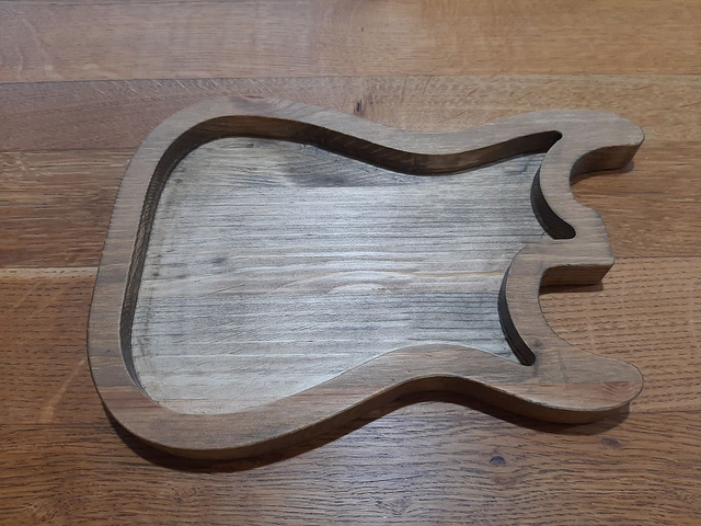 Guitar Shape Pick Tray