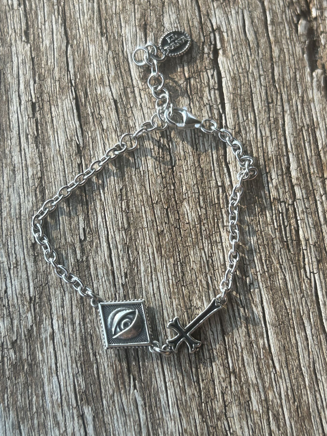 Bracciale Croce e Occhio