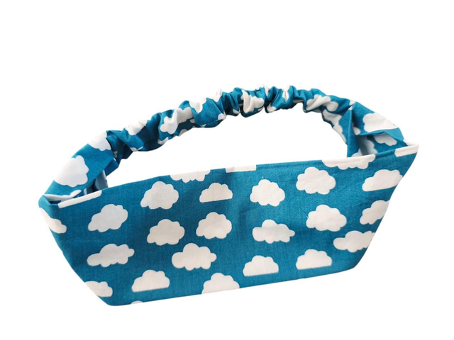 Bandeau nuage bleu