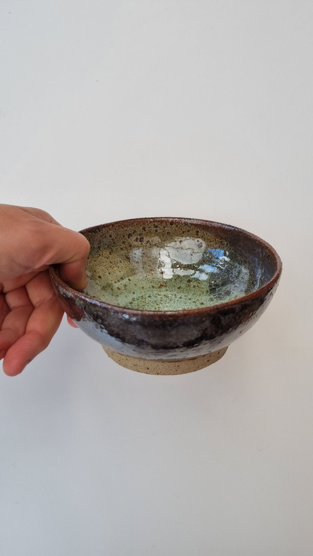 Jupiter speckled foot ring small bowl