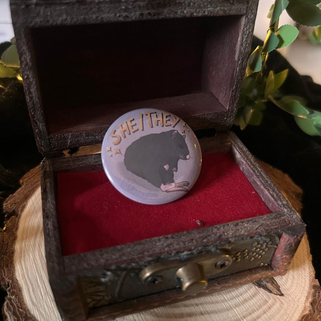 Chapa Pronoun Rats // She/They