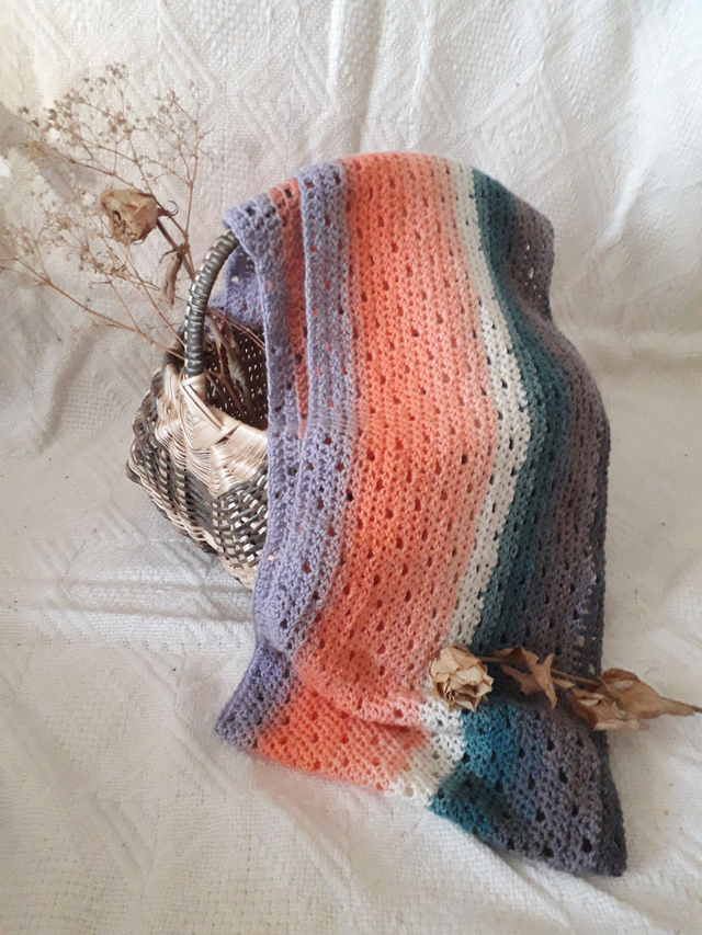 Patron Tour de cou HARMONIE