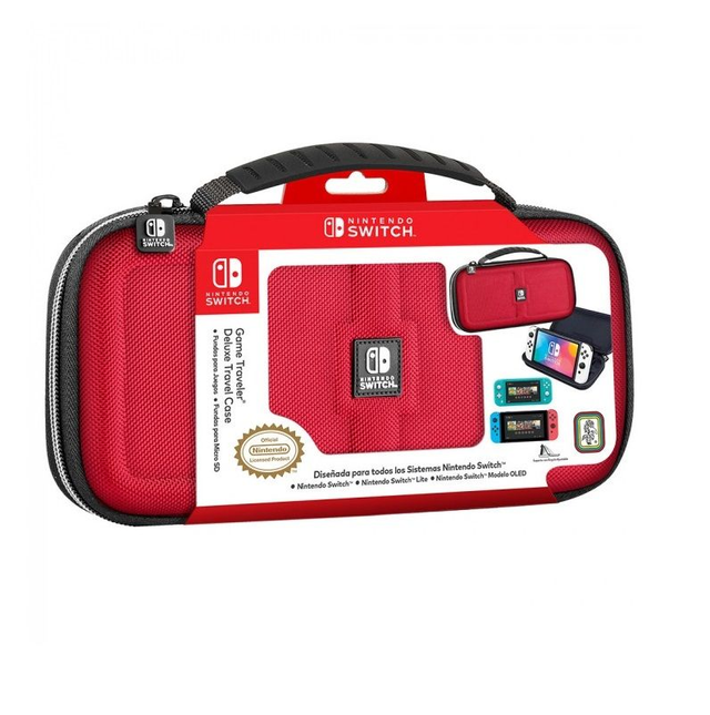 Estuche Nintendo Switch original / Rojo