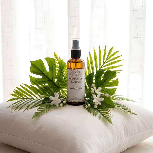 Spray textile parfumé Jardin Tropical 