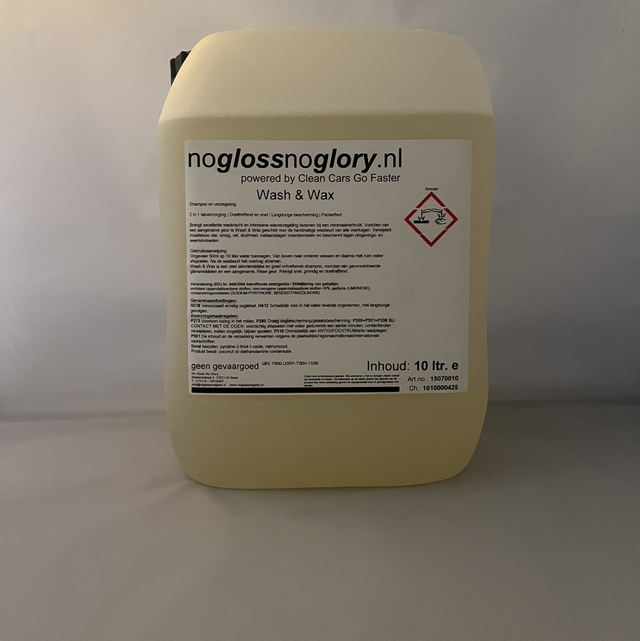 Was en wax shampoo 10 liter