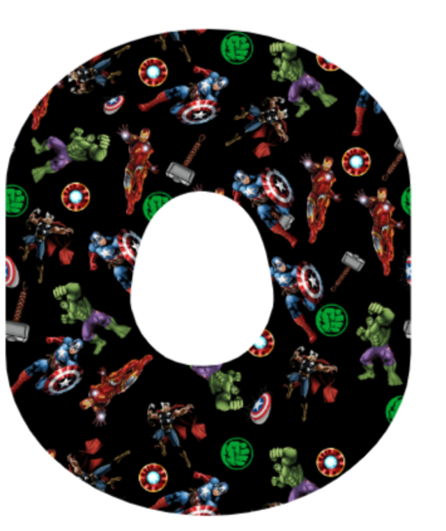 Avengers Black Over patch G7