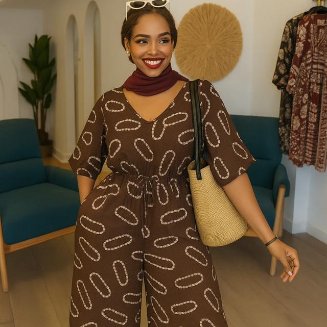 Viscose jumpsuit 