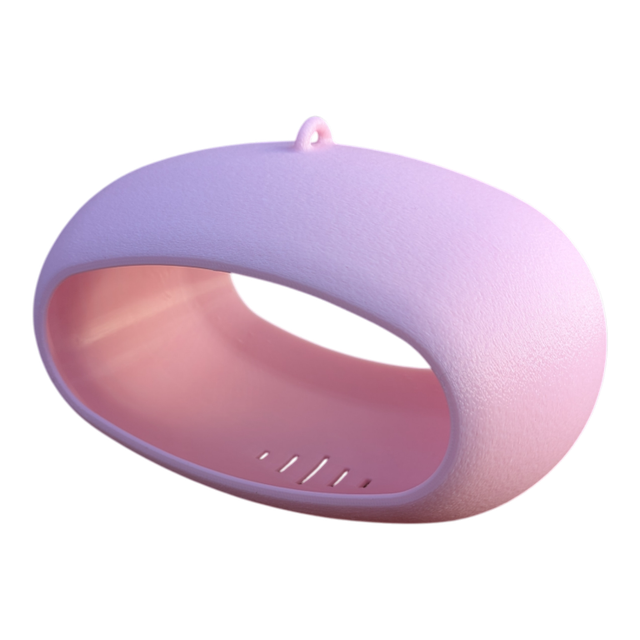 Mangeoire à oiseaux de la nature à suspendre de forme ovale