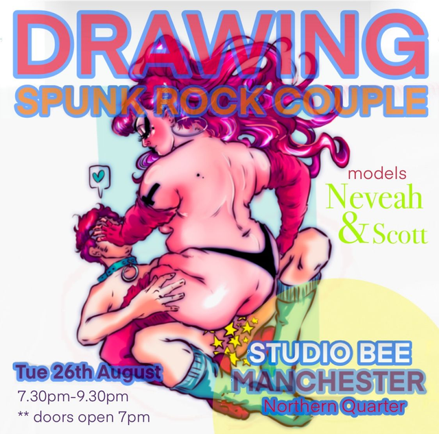 Life Drawing+ Tuesday 26th August