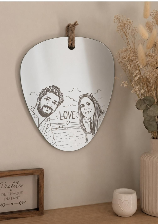 Miroir personnalisé