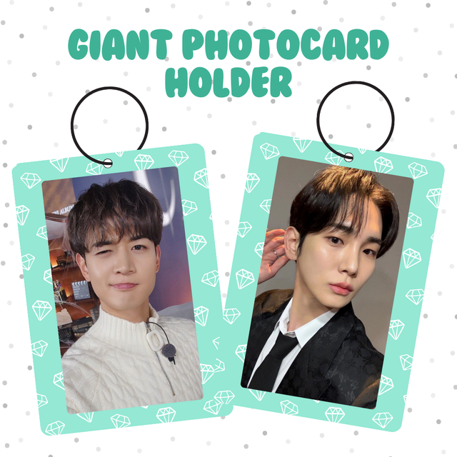 SHINee Giant Photocard Holders
