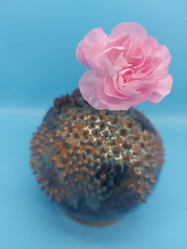 Spiky Ceramic Coral Vase