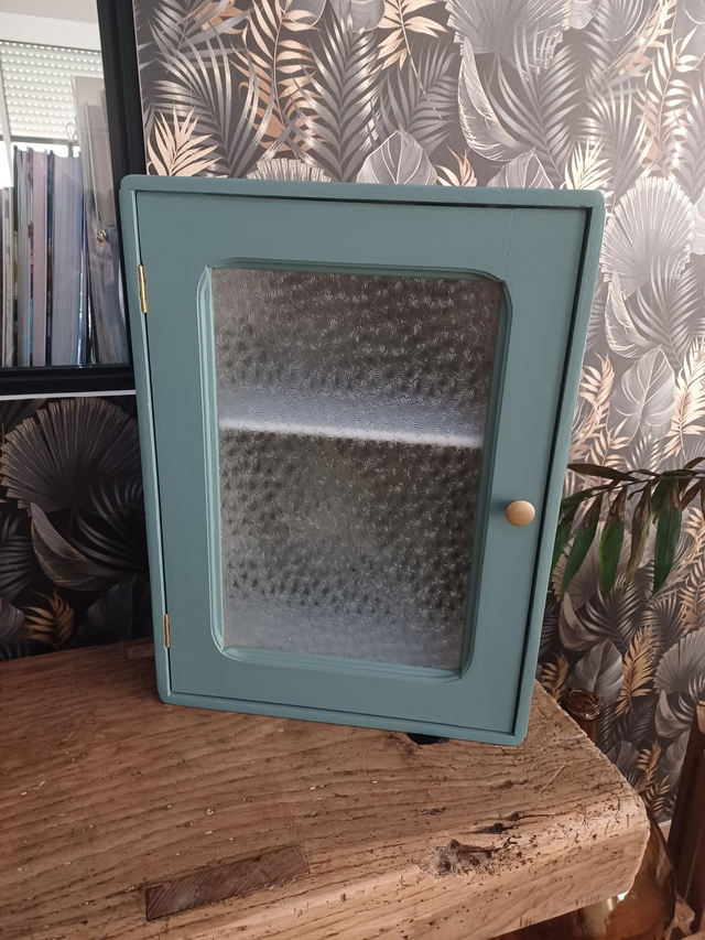 Petite armoire Vert Céladon 