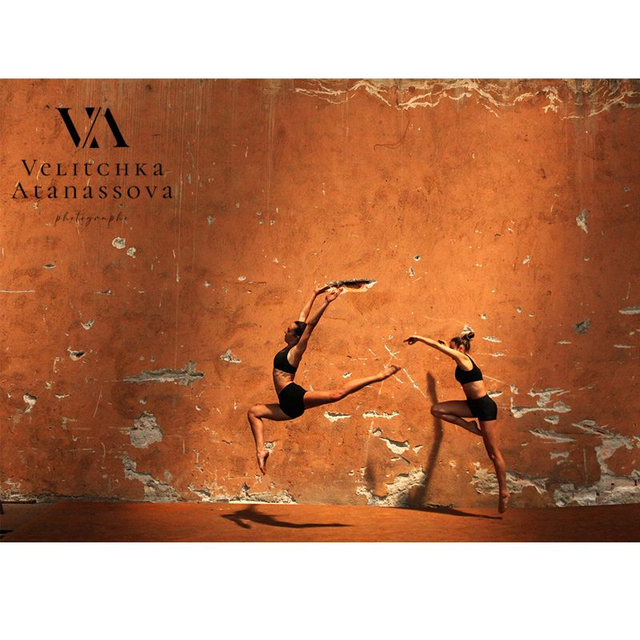 "Le mur orange"-photographie numerotée