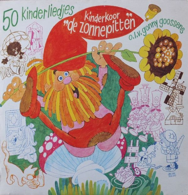 Zonnepitten - 50 Kinderliedjes (LP) 45039