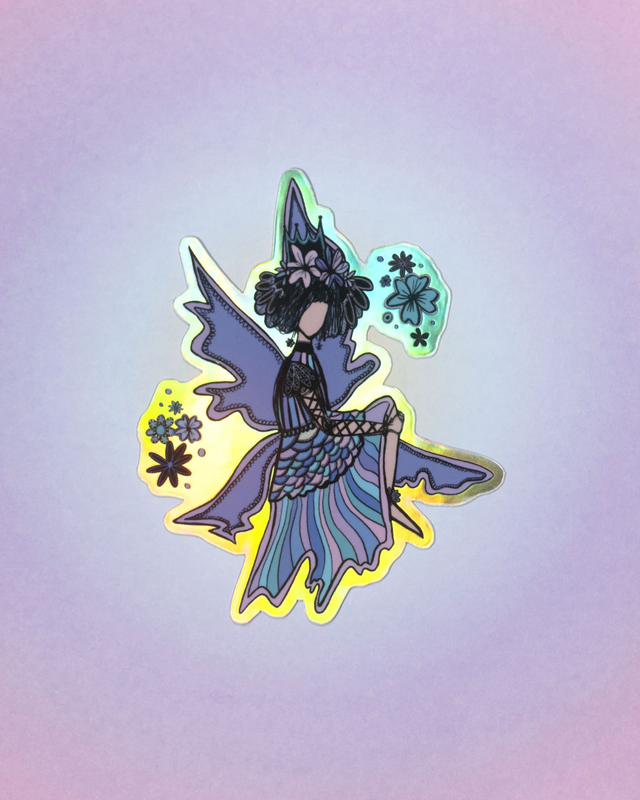 Sticker "Purple Fairy"